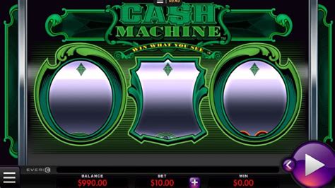 cash machine slot strategy